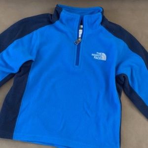 North Face fleece Glacier sweatshirt blue XXS 5